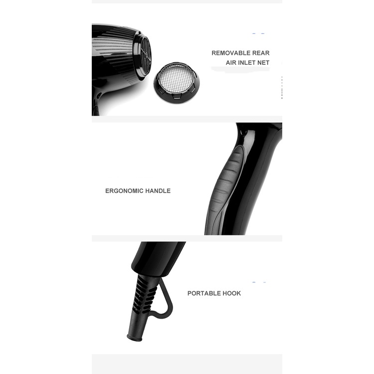 Máy Sấy Tóc Mạnh Mẽ Sử Dụng Cho Máy Sấy Tóc máy sấy tóc 2 chiều nóng lạnh may say toc hair dryer máy sấy tóc công suất cao