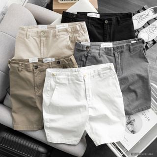 Quần Short Kaki Nam BTM Basic Tapper Short Form Slimfit - 27.468