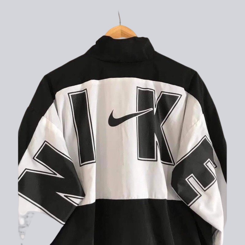 Áo khoác gió Nike chính hãng đôi nam nữ 2 lớp unisex chất liệu dù cao cấp unisex form rộng brand jacket 409