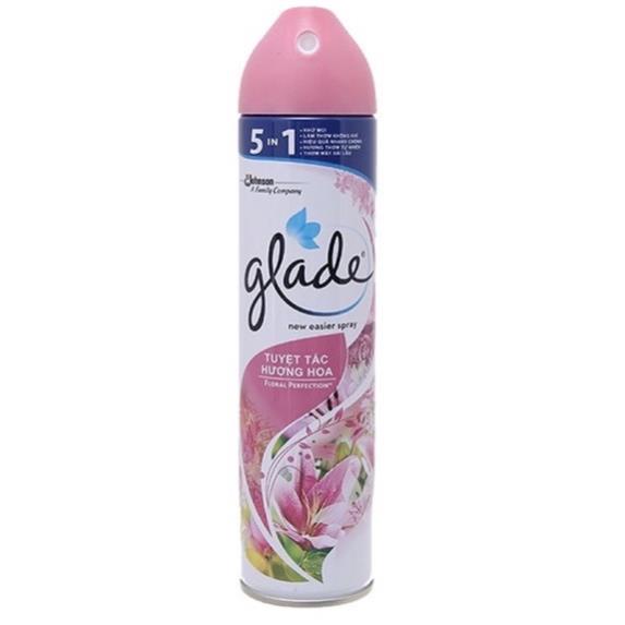 Xịt Phòng Glade tuyệt tác hương hoa 280ml