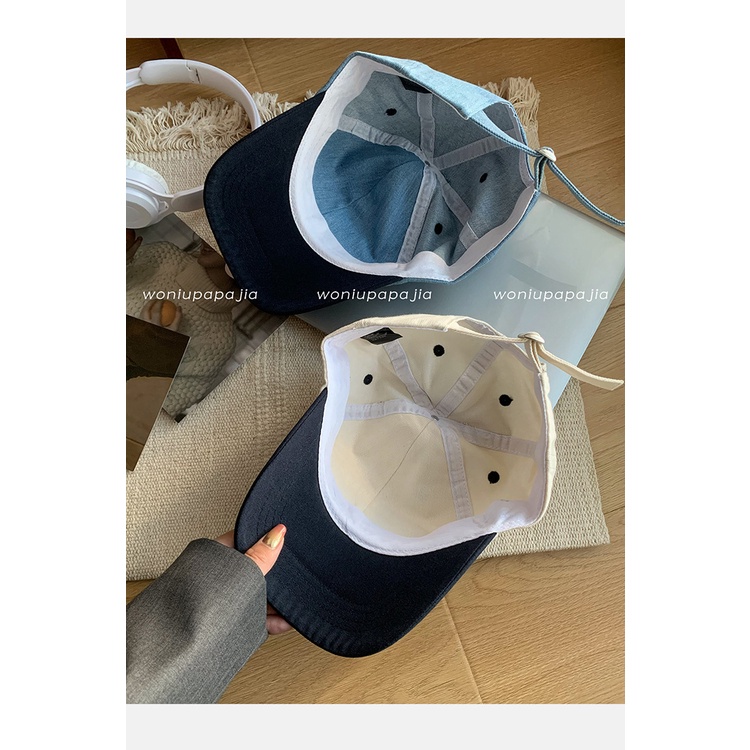 Mũ Lưỡi Trai Denim Chống Nắng Thêu Chữ AYS Nhiều Màu Sắc Đa Dạng Cho Nam Và Nữ