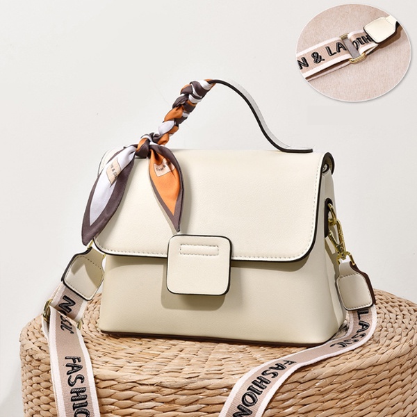 Túi xách nữ kèm dây lụa mềm mại FANSIMAN chính hãng da PU cao cấp, đeo vai, đeo chéo dáng trẻ trung FSH059
