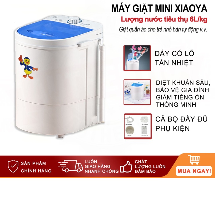 (Sale sốc) Máy giặt mini cao cấp Máy giặt vắt quần áo gia dụng mini Giá rẻ đặc biệt phù hợp dành cho học sinh sinh viên