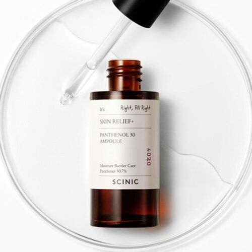 Line SERUM Phục Hồi Scinic Skin Relief+ Niacinamide 20 / Panthenol 30 / Oligo HA /Madecassoside Ampoule 30ml