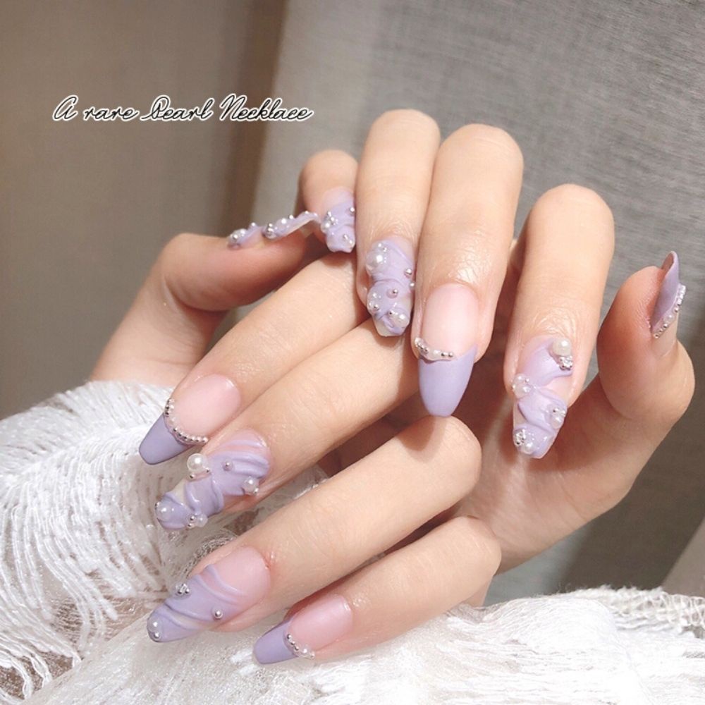 Bi nail trang trí móng JELIVA vàng bạc