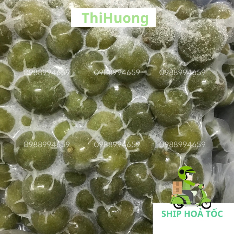 Sấu xanh, Sấu bánh tẻ đã cạo sạch vỏ cấp đông - Ship hoả tốc Hà Nội