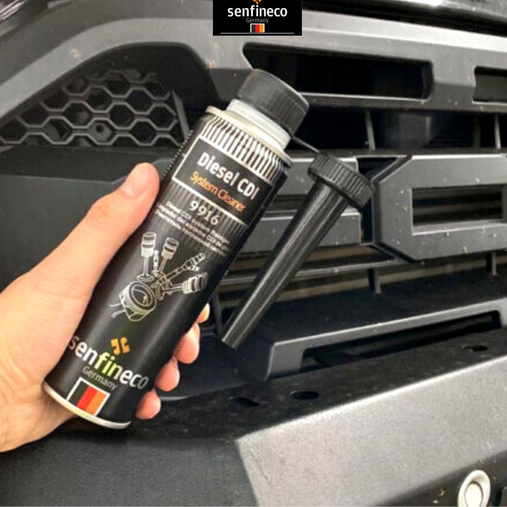 Combo  Vệ Sinh Dầu Diesel  Senfineco 9916  +Phụ Gia Nhớt Động Cơ MoS2 Senfineco 9910