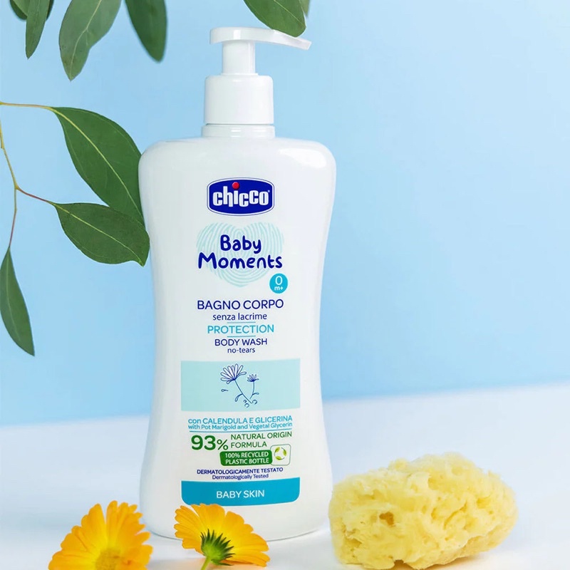 Sữa tắm Chicco hoa cúc 500ml sx tại Ý