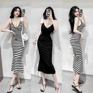 ĐẦM HAI DÂY ÔM BODY DCTIM9