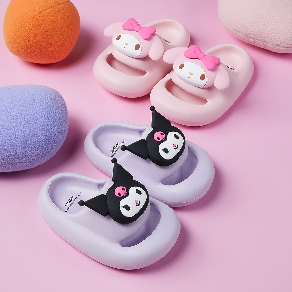 Cheerful Mario Dép Sandal Đi Trong Nhà Tắm In Hình Mario Sanrio Dễ Thương