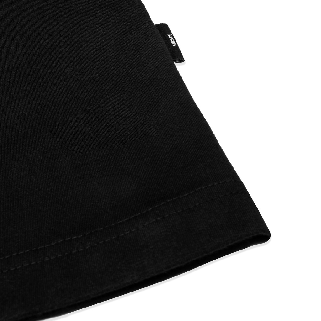 Áo Thun Drop Shoulder Levents Shapes of Heart/ Black