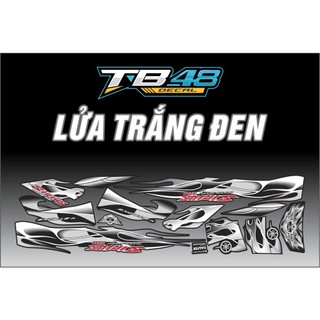 Tem Sirius Lửa Dàn áo đen nhiều màu lựa chọn