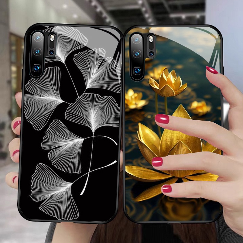 Ốp Lưng Huawei P30, P30 PRO Mặt kính cường lực chất lượng, cao cấp, sáng bóng
