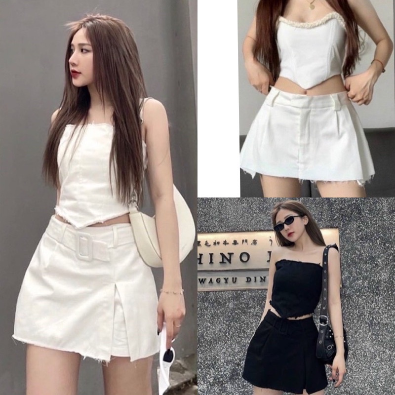 Set áo ống (đan dây - k đan dây) - Chitchitstore