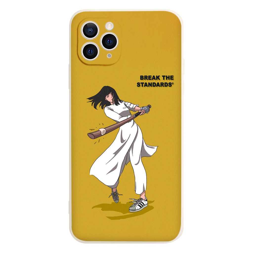 Ốp lưng Iphone viền vuông nữ sinh bóng chày cực cháy cho iphone 6/7/8Plus X XS xr xsmax 11/12/13/14pro promax e5492