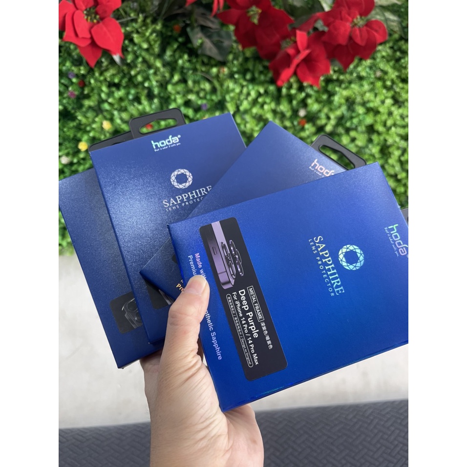 Cường lực camera lens Hoda Sapphire cho điện thoại ip 14 14 plus 14 pro 14 promax 13 mini 13 13 pro 13 promax