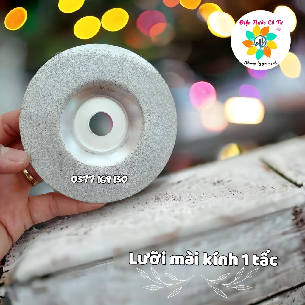 Đá mài kính lưỡi mài kính mài kiếng mài thủy tinh 1 tấc
