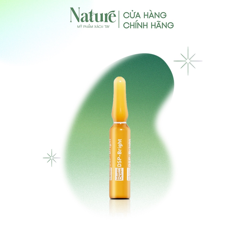 Tinh chất MartiDerm Pigment Zero DSP Bright giúp dưỡng sáng đều màu da, giảm đốm sắc tố
