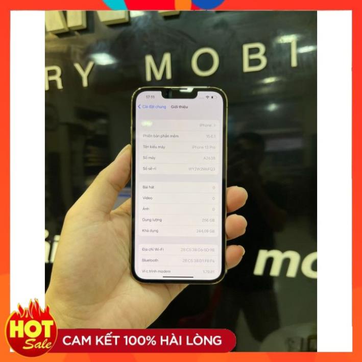 Điện thoại Ip 13 Pr0 bộ nhớ 256gb - Tặng cáp sạc tai nghe - LLA45 19BE | BigBuy360 - bigbuy360.vn