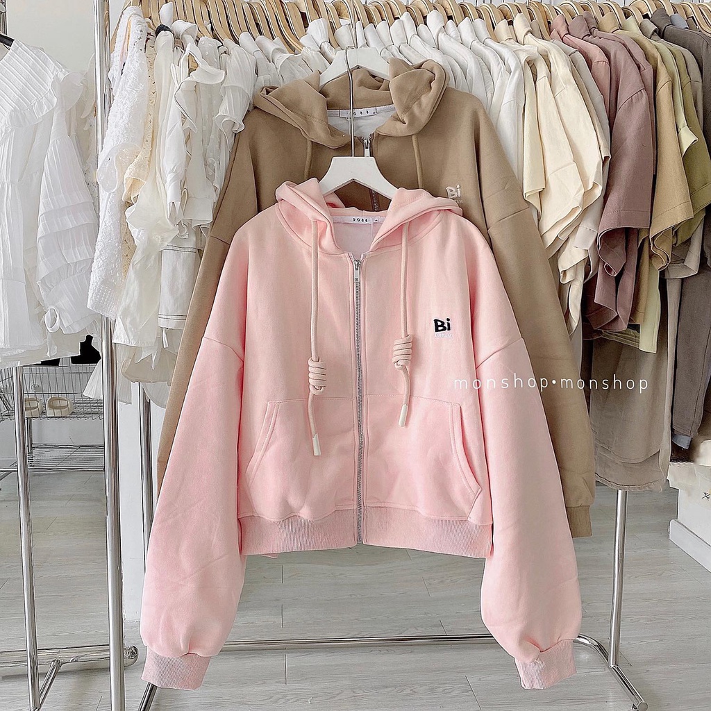 Áo khoác crop thêu Bi dream 668295