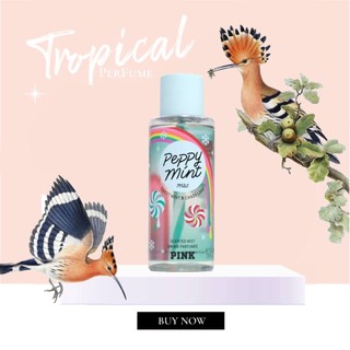 Xịt thơm body mist 𝐏𝐈𝐍𝐊 𝐕𝐢𝐜𝐭𝐨𝐫𝐢𝐚’𝐬 𝐒𝐞𝐜𝐫𝐞𝐭 𝐏𝐞𝐩𝐩𝐲 𝐌𝐢𝐧𝐭