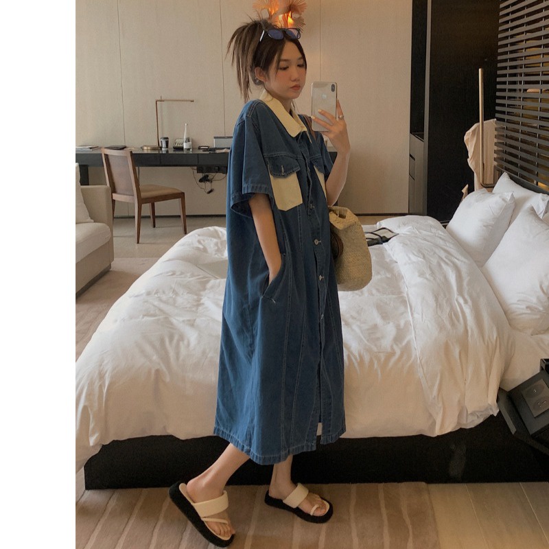 Váy bầu công sở mùa hè