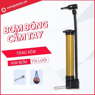 Bơm bóng mini cầm tay - Bóng rổ, bóng đá, bóng chuyền, bóng hơi