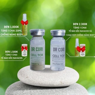 Siêu vi tảo, siêu vi kim, tảo nano tox peel dr pluscell (1 cặp)