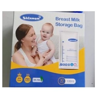 Túi trữ sữa Shinmom 100ml - 30 miếng/ hộp