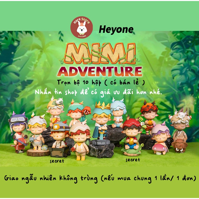 MIMI ADVENTURE VER 1/ BLINDBOX/ HEYONE/ CHÍNH HÃNG