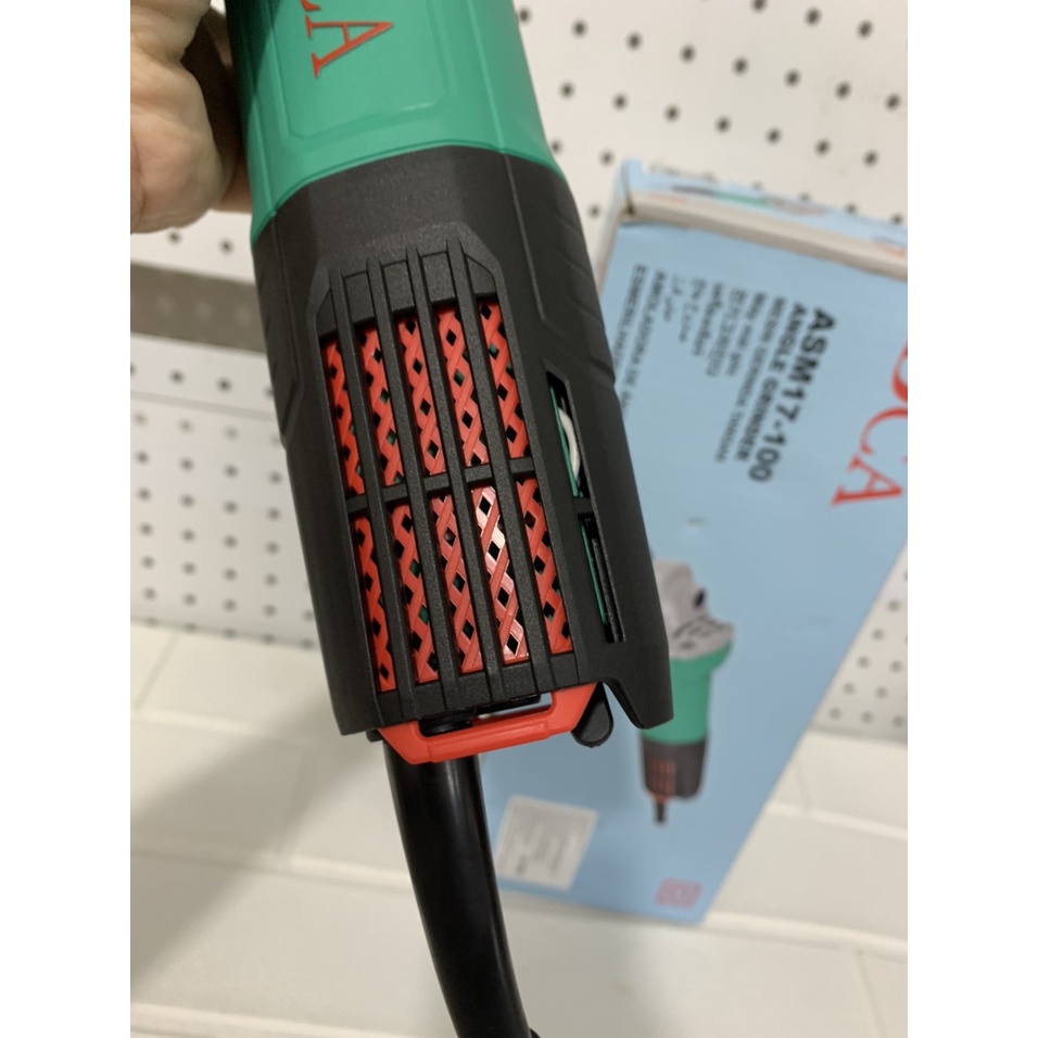 Máy mài, máy cắt cầm tay DCA ASM17-100 Công suất 1100W công tắc đuôi