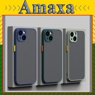 Ốp lưng nhám iphone 11/ 11 pro/11 pro max/ 12/12pro/12 pro max/ 13/ 13 pro/13 pro max chống bám vân tay mặt lưng amaxa