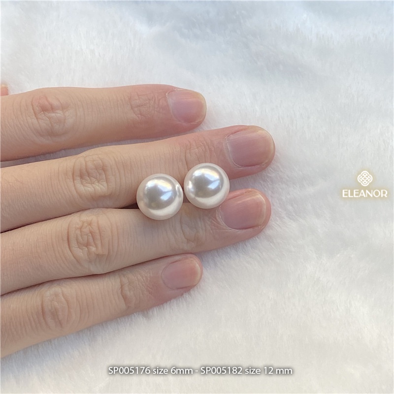 Bông tai nữ chuôi bạc 925 Eleanor Accessories ngọc trai nhân tạo phụ kiện trang sức 5176