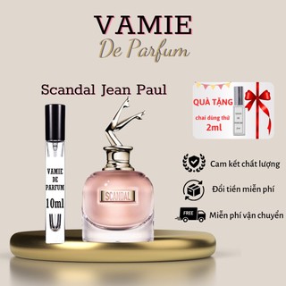 Nước hoa chân Scandal JPG 10ml EDP, Nước hoa nữ hương thơm gợi cảm, quyến rũ