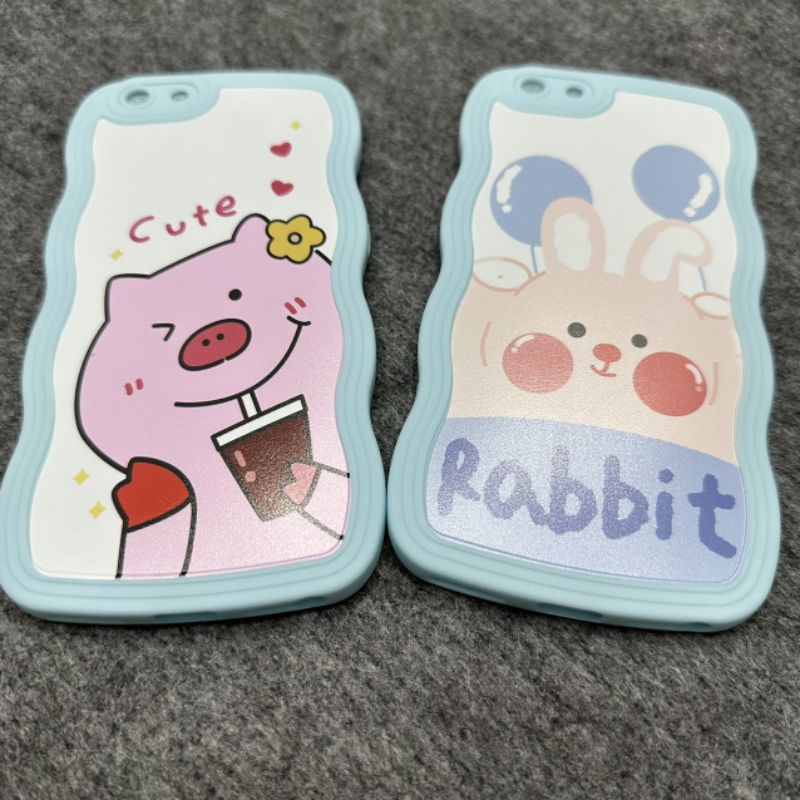 Case ốp lưng Oppo A59 / F1S dẻo nhiều hình siêu dễ thương viền lượn sóng bảo vệ camera