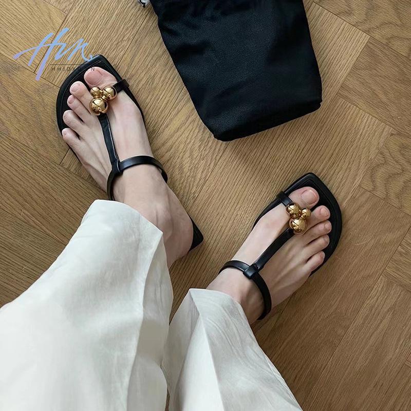 Sandal Đế Bằng Thiết Kế Mới Thời Trang Mùa Hè 2023 Dành Cho Nữ