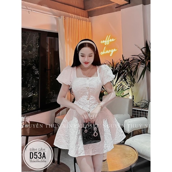 đầm xoè dự tiệc bigsize 55kg-90kg🍒🍒