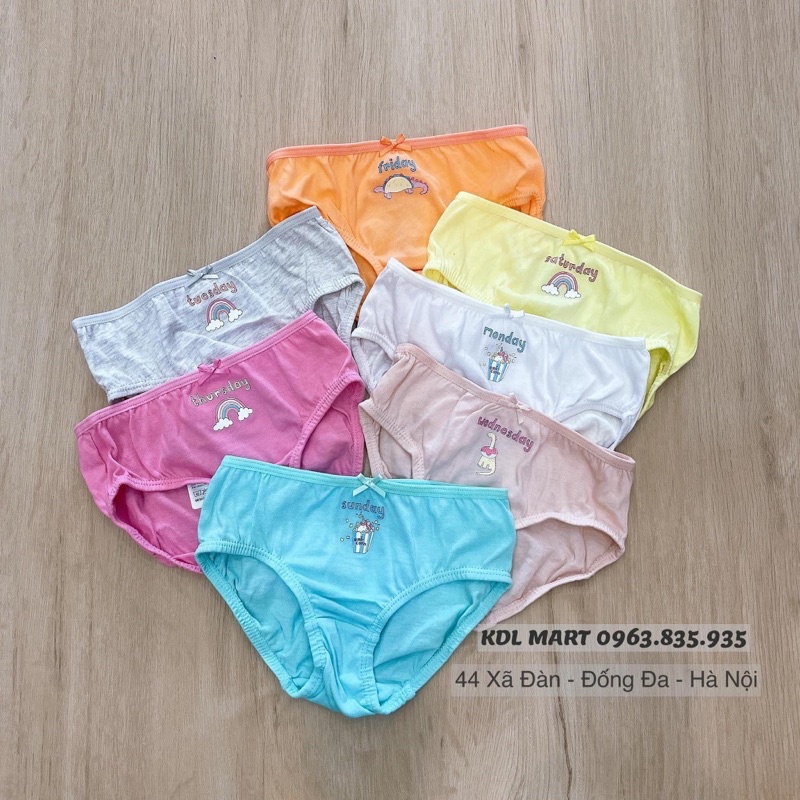 PACK 7 QUẦN CHIP CÁC NGÀY TRONG TUẦN H&M UK