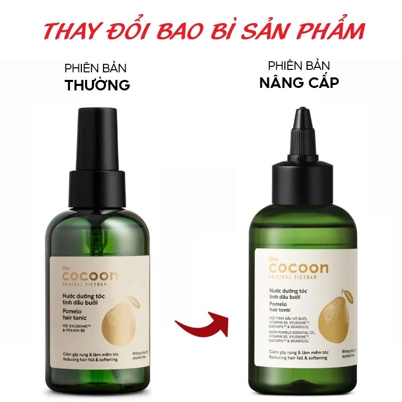 Nước Dưỡng Tóc Cocoon Tinh Dầu Bưởi 140ml