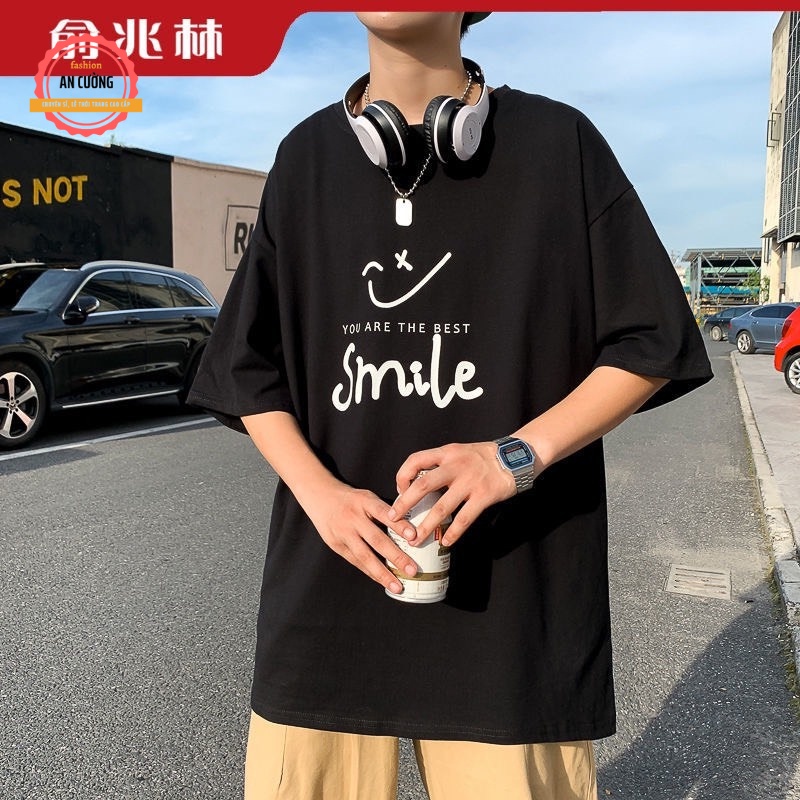 Áo thun nam, áo phông nam tay ngắn cổ tròn chất cotton  dày dặn thoáng mát ATN011 - An Cường Fashion