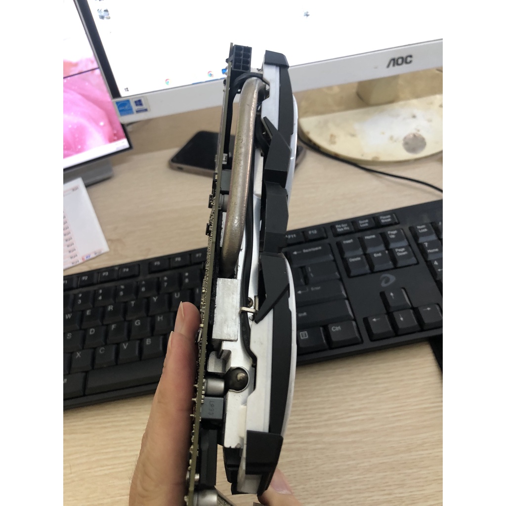 Card màn hình Rx 570 8G 470 8G card nguyên zin chơi game khoẻ
