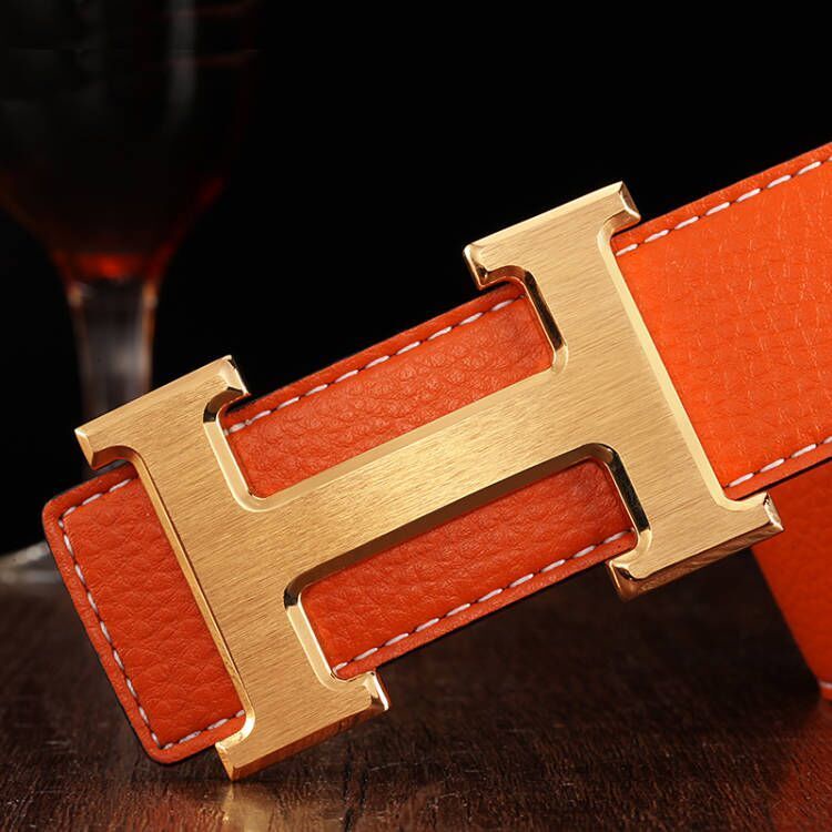 Thắt Lưng Hermes Bằng Da Bò Hai Mặt Khóa Chữ h Thời Trang Công Sở Cho Nam