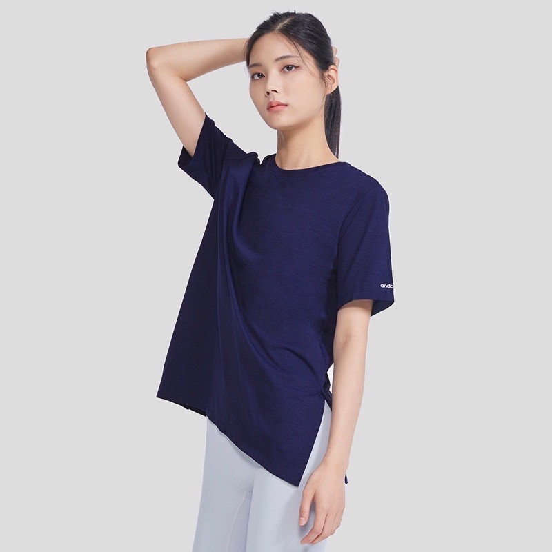 ÁO THUN THỂ THAO ANDAR CỔ TRÒN FORM RỘNG XẺ TÀ 2 BÊN