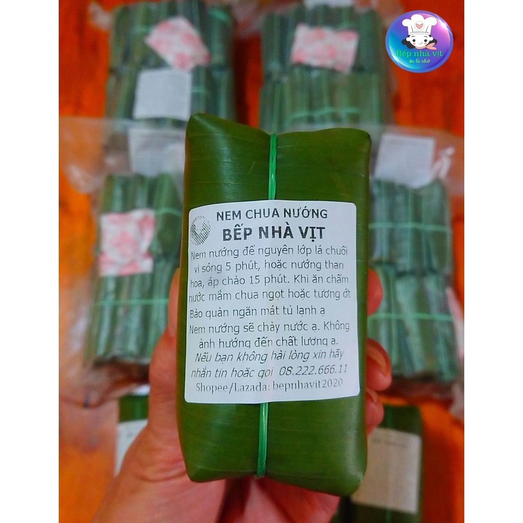 Nem chua Nướng Thanh Hóa  - BẾP NHÀ VỊT