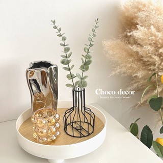 Lá bạch đàn giả decor trang trí lọ hoa