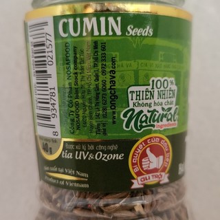 [Lọ 40g] HẠT THÌ LÀ (Gia vị thực phẩm) [VN] ÔNG CHÀ VÀ Cumin Seeds