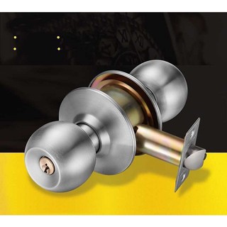 Khóa Cửa Inox Tròn Door Lock