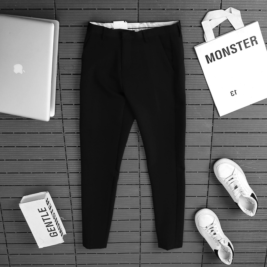 Quần Tây Nam Công Sở, Quần Âu Nam Hàn Quốc Vải Chéo Cao Cấp Co Dãn, Chống Nhăn Xù. Phong cách thời trang nam