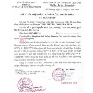 Men vi sinh ILDONG mẫu mới