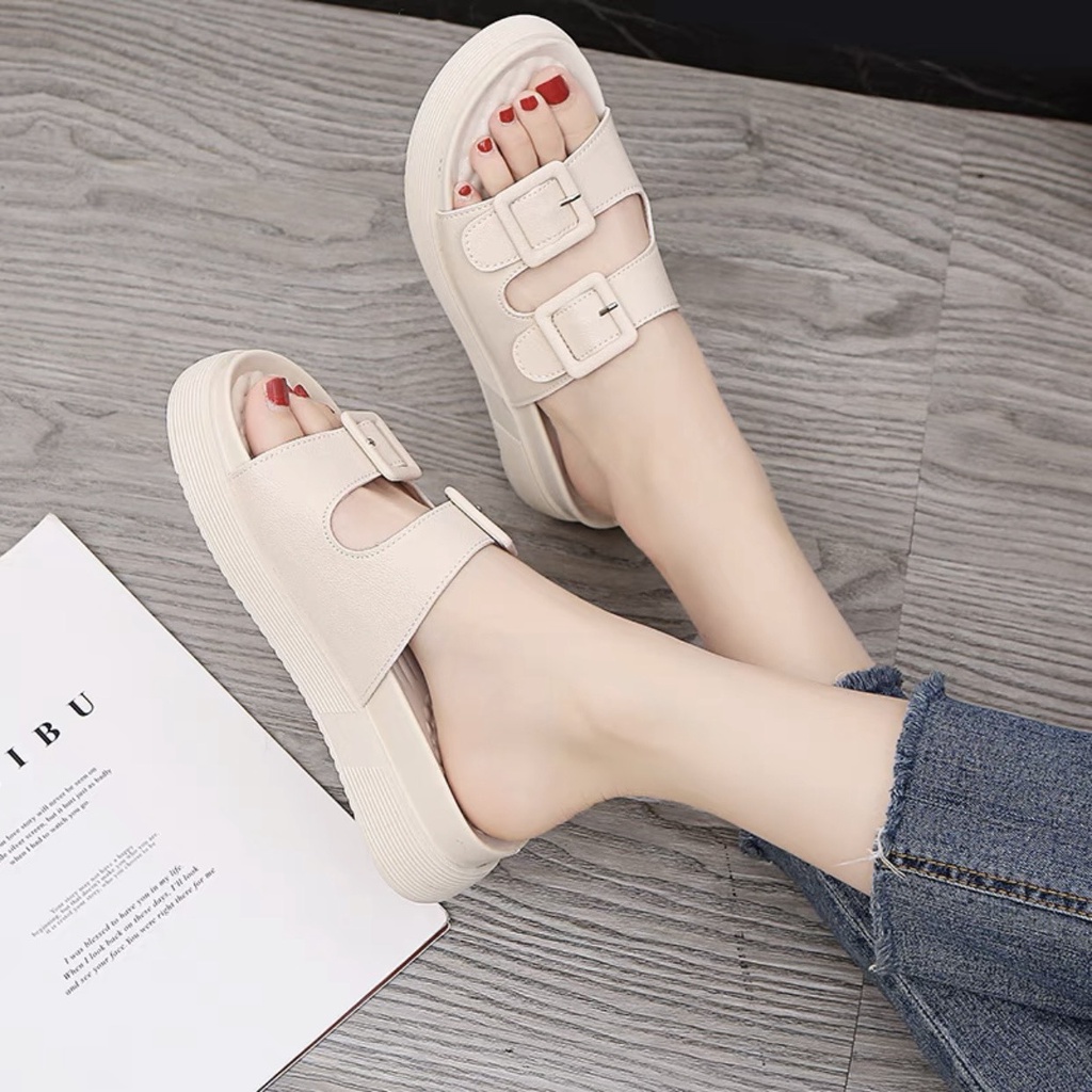 Min's Shoes - Dép 2 Quai Ngang Cao Cấp S469
